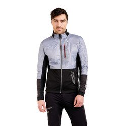 Swix Navado Hybrid Jacket Men's in Light Grey Melange